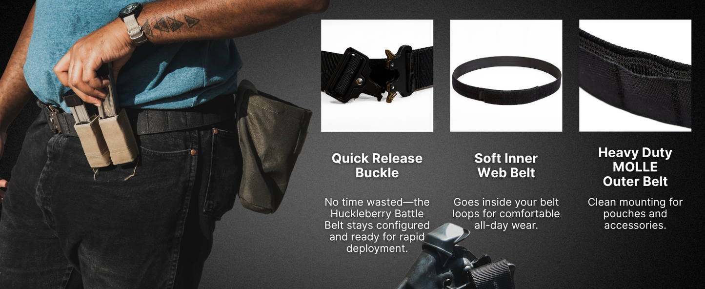 The Huckleberry Battle Belt