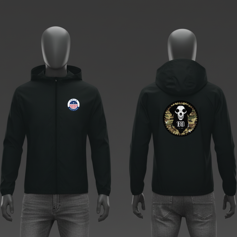 Soft Hooded Sports Jacket